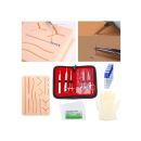 Complete Medical Student Suture Practice Kit with Silicone Pad & Tools