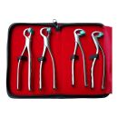 Dental Extraction Forceps Standard Series Set of 4 Pieces with Protective Carrying Case