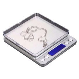 Accurate crystal weighing scale