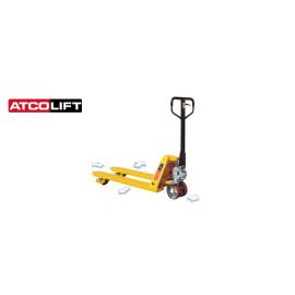 Electronic pallet weighing trucks for local business in Namanve