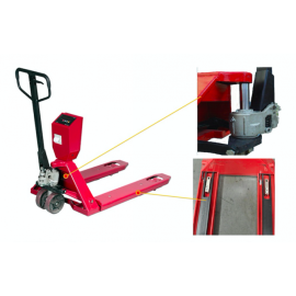 Purchase pallet weighing scales with rugged PU casters
