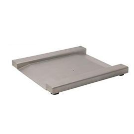 Floor scales with switchable buttons