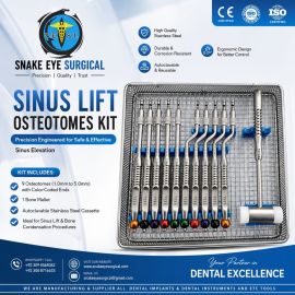 Sinus lift osteotomes kit