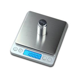 clear backlit LCD tabletop jewelry scale