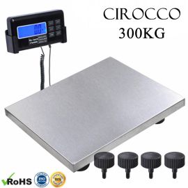 Flat topped floor weighing scales 