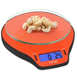 Clean surface digital kitchen scale