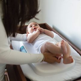 Tampered glass digital baby weighing scale
