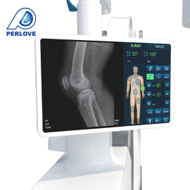 Perlove Electric Digital X-ray Surgical C Arm 3D Technology Orthopedic Surgeries 110kHz Inverter TUV Certified Class II