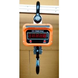 Fish weighing crane scales