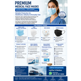 DISPOSABLE FACE MASKS 