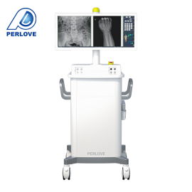 Perlove Medical PLXC7500 Mobile Digital C-arm X-ray Radiography System 5 kW Output Power Dual Focus 0.6/1.2mm 110kHz Inverter