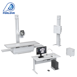 Perlove High Power 80KW Electric Digital DR X-ray System PLD5900A CE Certified Dual-focus 0.6/1.2mm 40-150kV 500KHz Inverter
