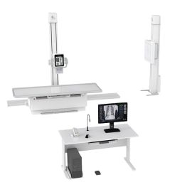 Perlove PLD6500A Electric Power Source Digital X-Ray Machine High-Definition Fluoroscopy Radiography CE Certified Class II