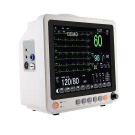 12.1 Inch Veterinary Monitor 6 Parameters 5-lead ECG for Animal Capnograph Vital Sign Monitoring