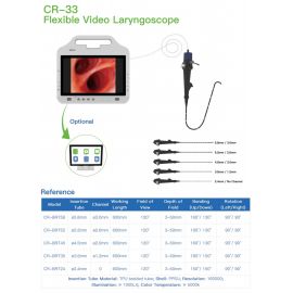 Portable CR-33 Reuse Flexible Video Laryngoscope 10.1 Tablet Host Used for Clinical Diagnosis 1