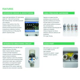 Hospital Medical ICU Anesthesia Equipment Anestesia Professional Surgery Clinic Anesthesia Machine