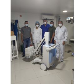 Perlove High Frequency Mobile X-ray Equipment Digital Radiography System Electricity Power Source PLX101 Model Class II SGS