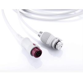 Original Mindray Monitor IBP Invasive Blood Pressure Main Cable 12PIN to DB for IPM \ T \ N Series