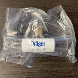 For New Drager Infinity ID Flow Sensor Infinity ID Flowsensor ABS, Disinfectable 6871980 5pcs/box