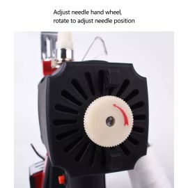 Portable hand carry sewing machine
