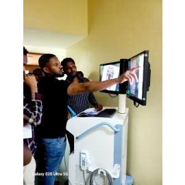 Perlove Medical High Frequency Medical Mobile C Arm X Ray System Portable 5KW Power Output