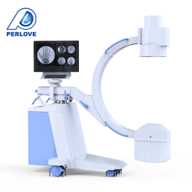 Perlove PLX C1116 Fluoroscopy C-arm Machine 40KV-110KV 650KJ Thermal Capacity Automatic/Manual/Pulse Fluoroscopy