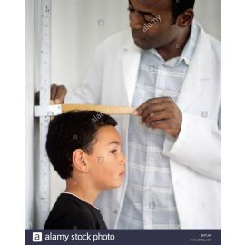 Medical weighing height and weight scale