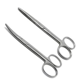High Quality J2 Japanese Stainless Steel Manual Mayo Dissecting Scissors Curved Gynecological Surgical Instruments