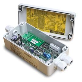 Aluminum alloy housing junction box for industrial scales