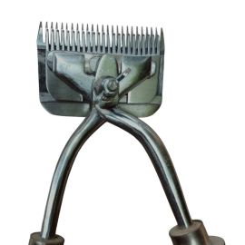 Manual Sheep Shears, Heavy Duty Livestock Hair Clipper, Hand push Sheep Wool Shearing Tool, Farm Animal Grooming Equipment, Goat Alpaca Hair Trimmer