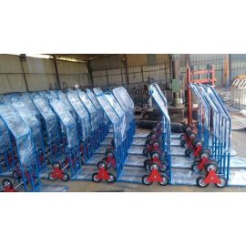 Pallet weighing scales with back light for easy readings