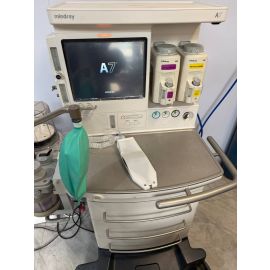 Used mindray A7 Anesthesia machine  with Isoflurane and sevoflurane