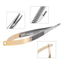 Castroviejo Micro Needle Holder with Tungsten Carbide TC German Stainless Steel