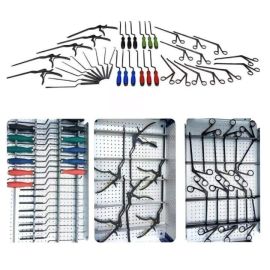 Laser Surgical Professional Posterior Lumbar Spine Surgery Instrument Set Surgical Grade Stainless Steel Orthopedic & Neurosurgical Kit (CE & ISO 9001 / ISO 13485 Certified)